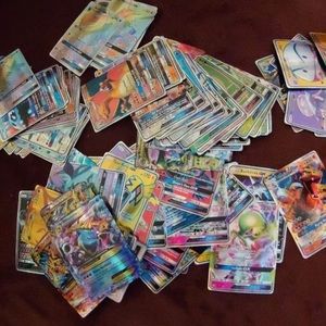 120Pcs Pokemon Card Set vintage brand new